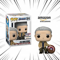 Funko Pop! Avengers 4 Endgame [915] - Old Man Steve Year of the Shield (Amazon Exclusive)