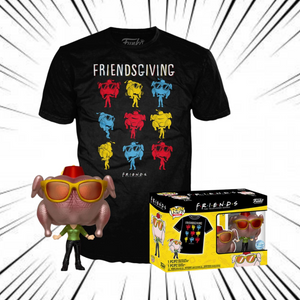 Funko Pop! & Tee F.R.I.E.N.D.S [706] - Monica Geller (Metallic) (Special Edition)