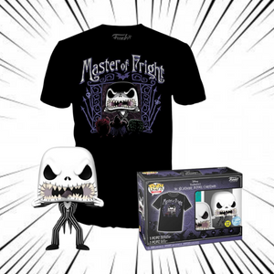 Funko Pop! & Tee Disney L´étrange Noël de Mr. Jack [808] - Jack Scary Face (GITD) (Special Edition)