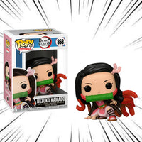 [Boîte endommagée] Funko Pop! Demon Slayer [868] - Nezuko Kamado