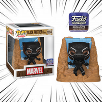 Funko Pop! Marvel [1114] - Black Panther with Waterfall (Funko Hollywood Exclusive)