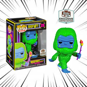 Funko Pop! Big Foot (Myths) [28] - Big Foot Black Light (HQ Exclusive)