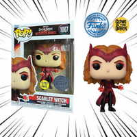 Funko Pop! Marvel Doctor Strange 2 in the Multiverse of Madness [1007] - Scarlet Witch (GITD) (Special Edition)