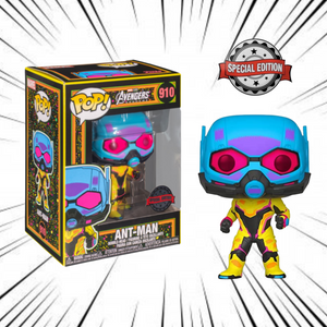 Funko Pop! Marvel [910] - Ant-Man Black Light (Special Edition)
