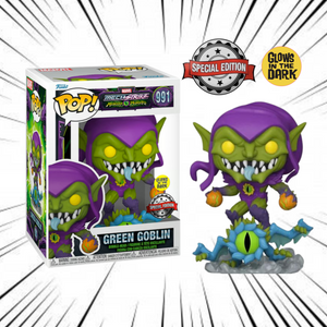 Funko Pop! Marvel Mech-Strike [991] - Green Goblin (GITD) (Special Edition) 