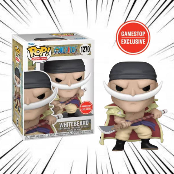 Funko Pop! One Piece [1270] - Whitebeard (Barbe-Blanche) (Gamestop Exclusive)