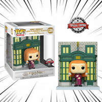 Funko Pop! Harry Potter [139] - Ginny Weasley with Flourish & Blotts Diagon Alley Diorama Deluxe (Special Edition)