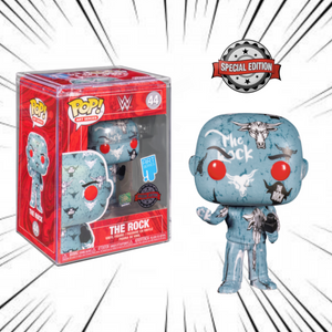 Funko Pop! WWE [44] - The Rock Brahma Bull (Art Series) (Special Edition) w/ protector case 