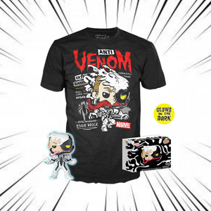 Funko Pop! & Tee Marvel Venom [401] - Anti-Venom GITD (Exclusive)