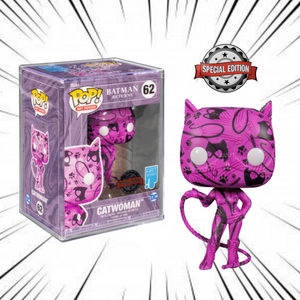 Funko Pop! Batman Returns (1992) [62] - Catwoman (Art Series) (Special Edition) w/ Protector Case 