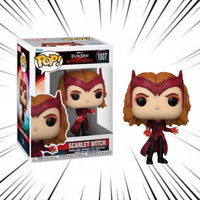 Funko Pop! Marvel Doctor Strange 2 in the Multiverse of Madness [1007] - Scarlet Witch