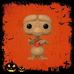 Funko Pop! ET The Extra-Terrestrial [1258] - ET with Glowing Heart 40th Anniversary Glow in the Dark (Special Edition) 