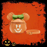 Loungefly Disney Sac A Main Glow Face Pumpkin - Minnie Figural
