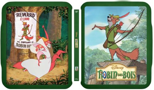 Steelbook Disney - Robin des bois (Bluray + Bonus)